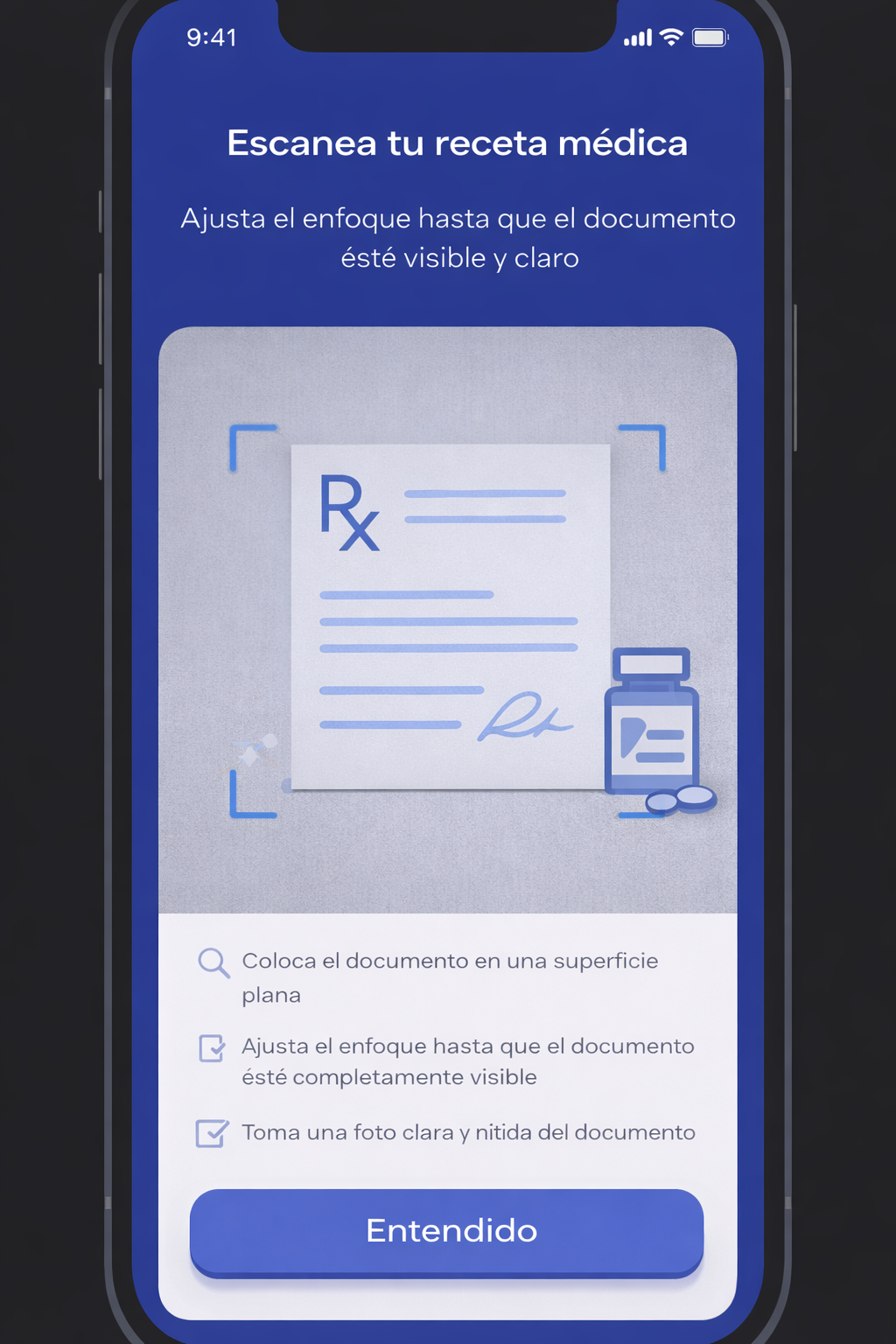 Escáner de documento en Kura
